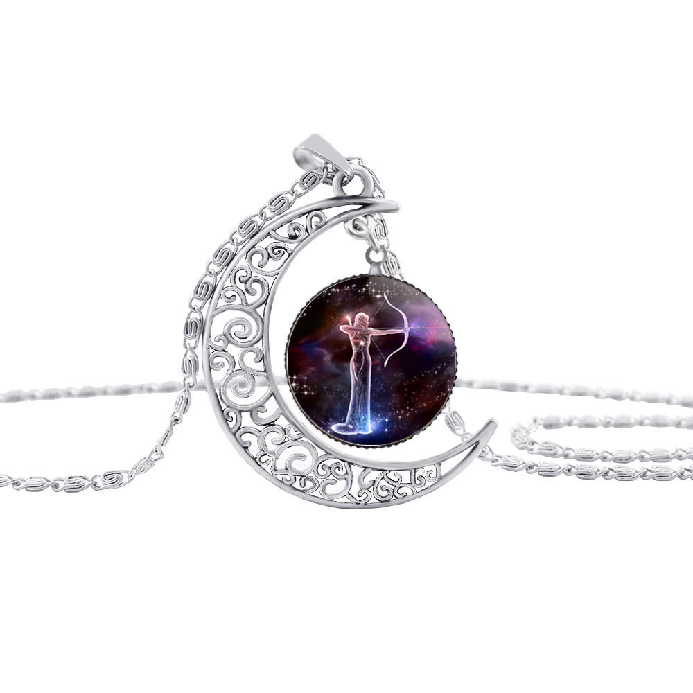 Moon Zodiac Necklace
