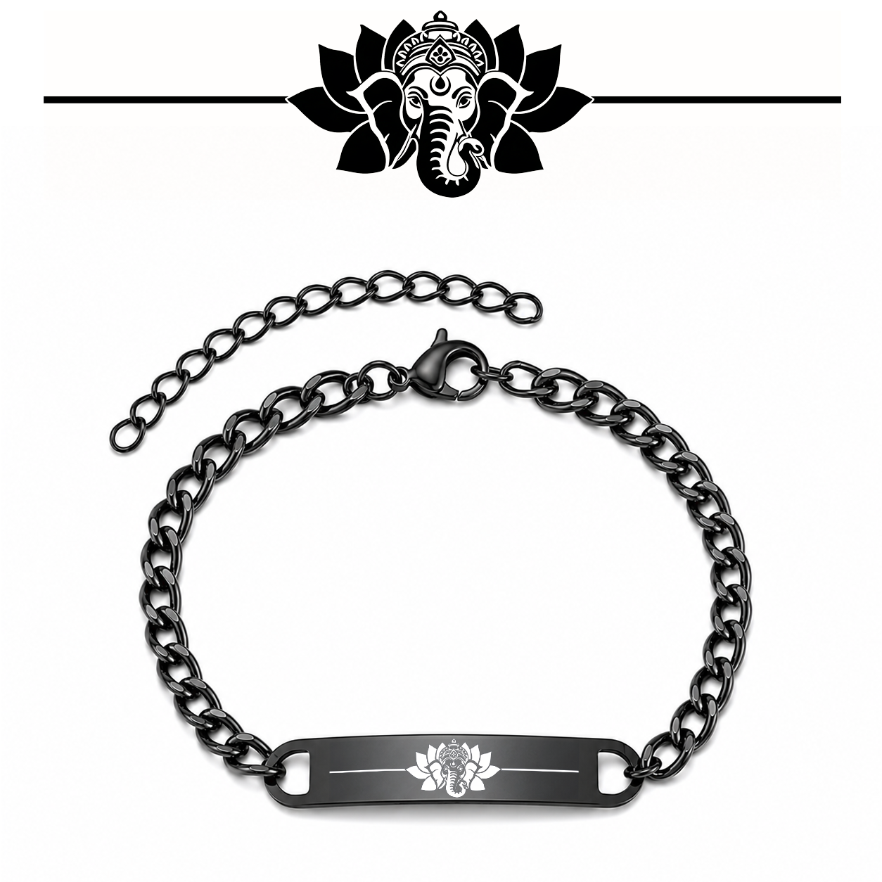 Spirituelles Armband Ganesh