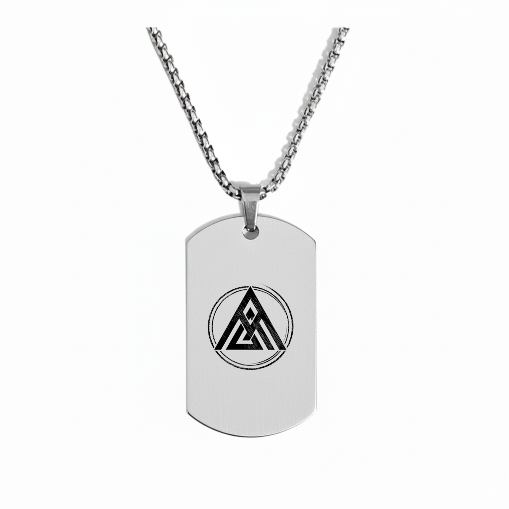 Spirituelle Valknut-Halskette
