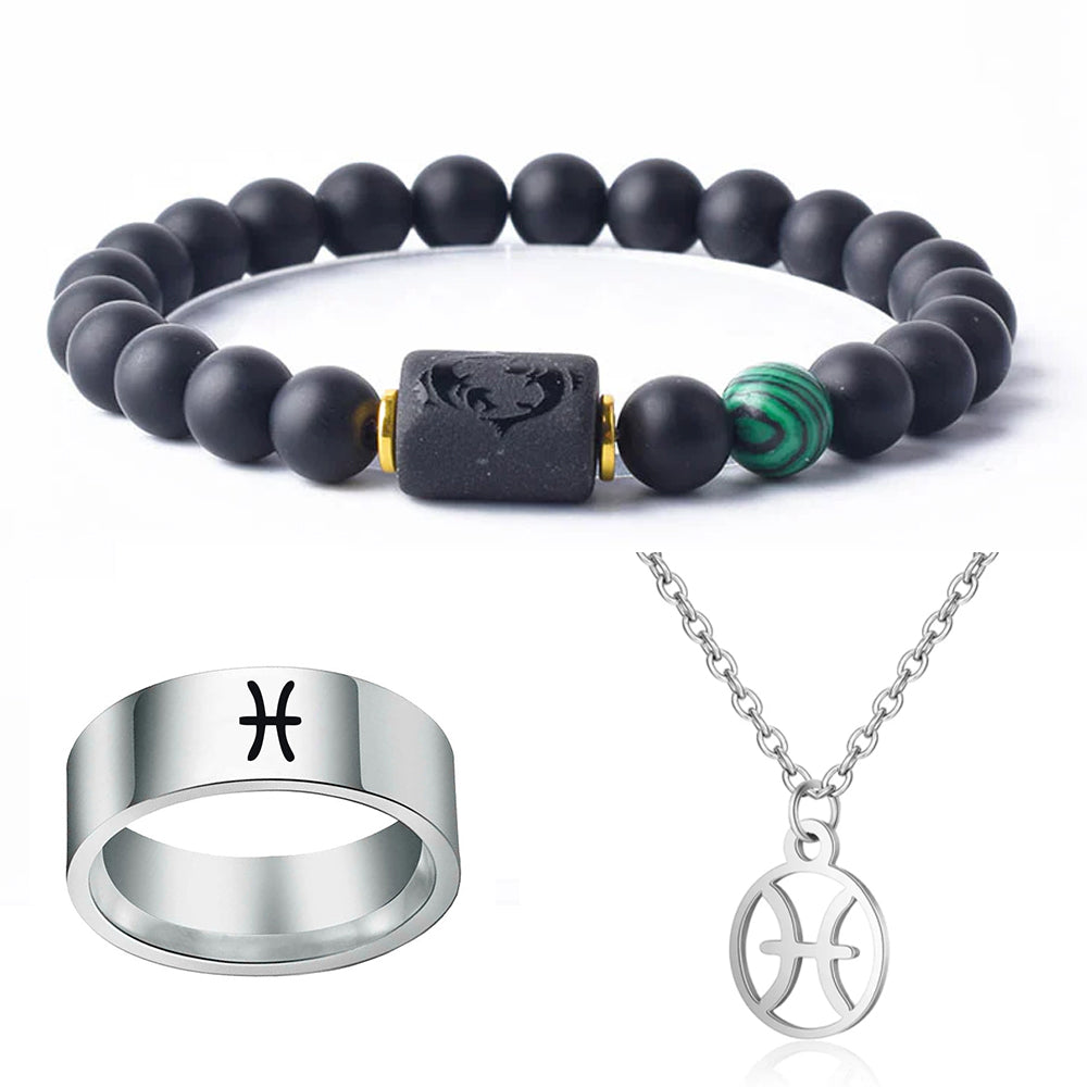 Schmuck-Set Sternzeichen – Herren