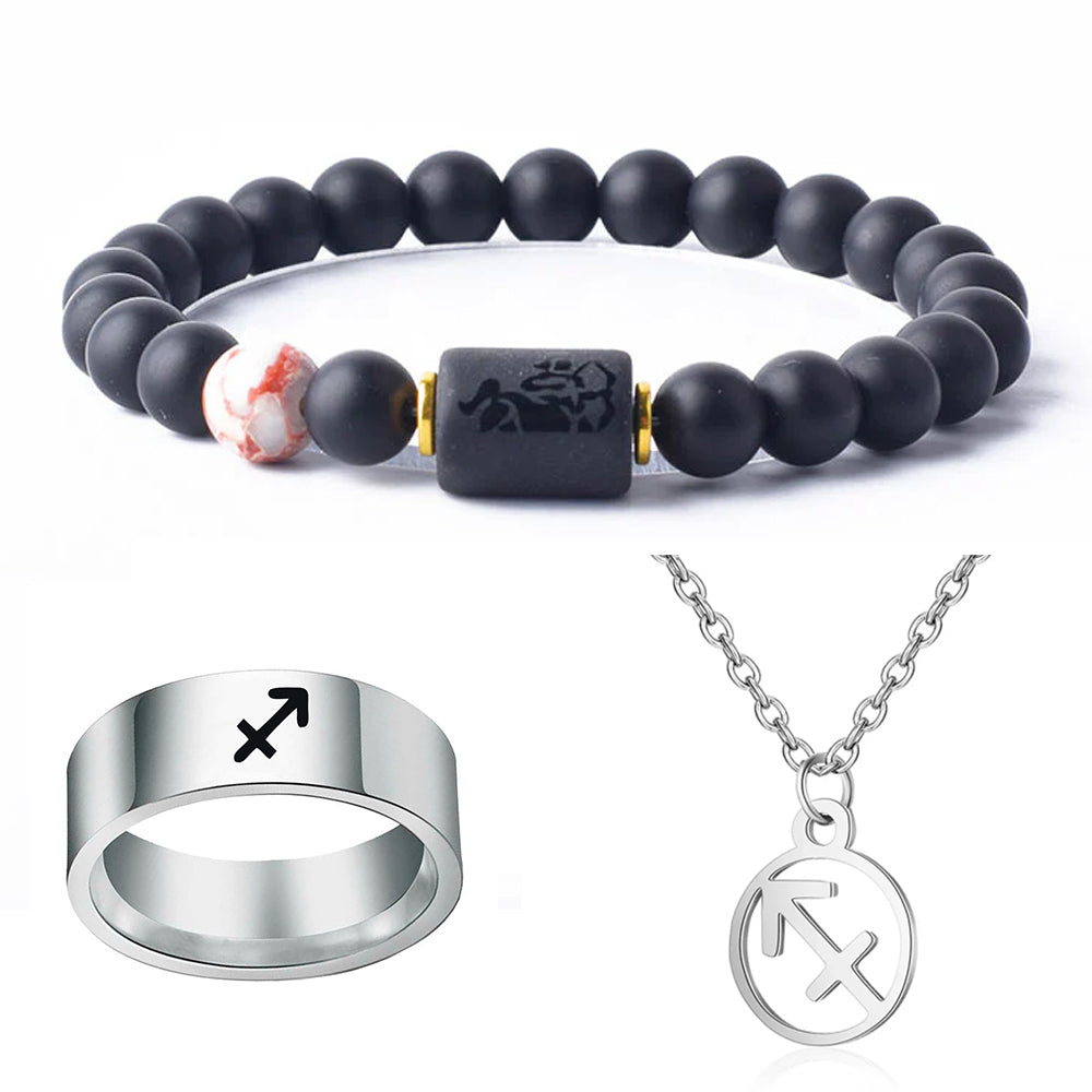 Schmuck-Set Sternzeichen – Herren