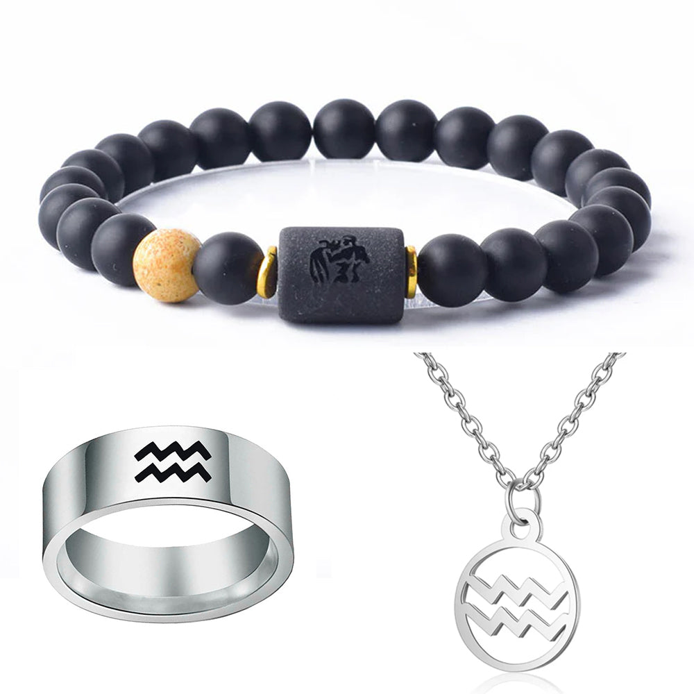 Schmuck-Set Sternzeichen – Herren