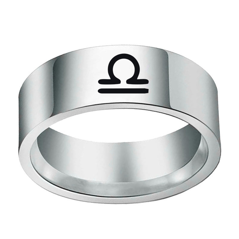 Astrologisches Zeichen Ringe
