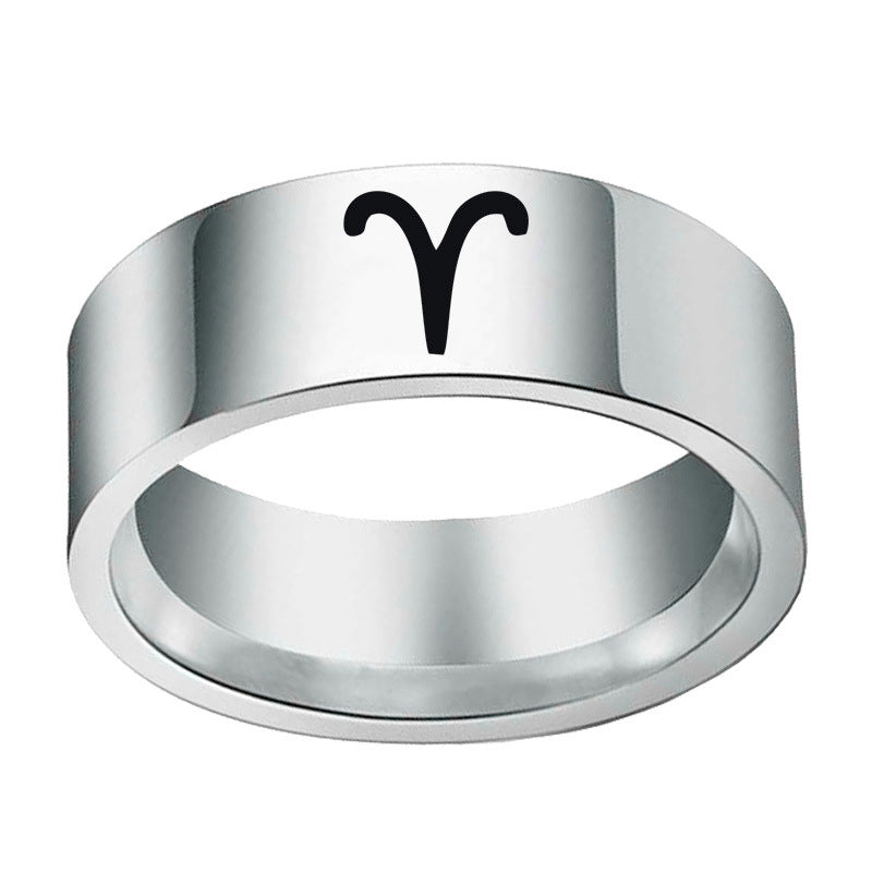 Astrologisches Zeichen Ringe