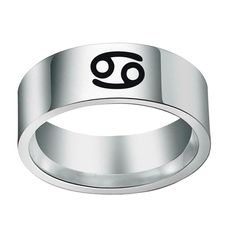 Astrologisches Zeichen Ringe