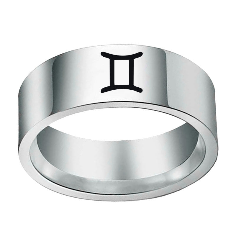 Astrologisches Zeichen Ringe