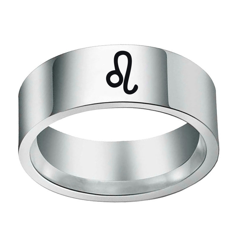 Astrologisches Zeichen Ringe