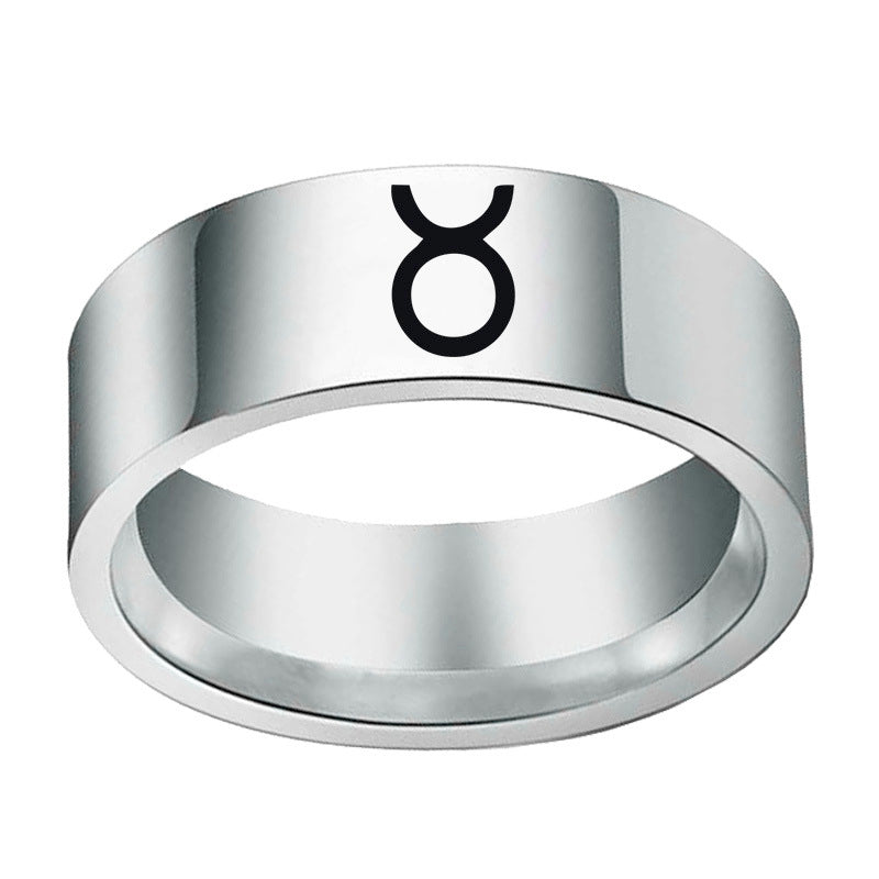 Astrologisches Zeichen Ringe