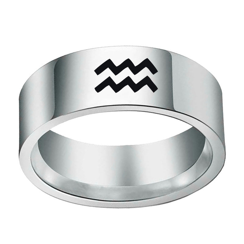 Astrologisches Zeichen Ringe