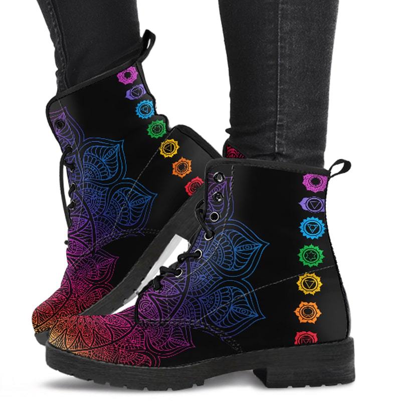 Boots Ethniques Femme 7 Chakras
