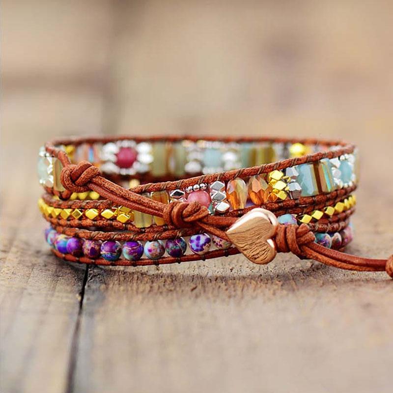 Armband des Mitgefühls | Rhodonit