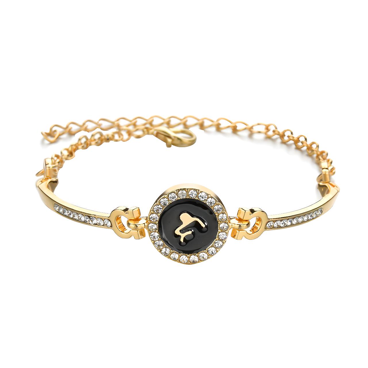 Goldenes Sternzeichen Armband für Damen