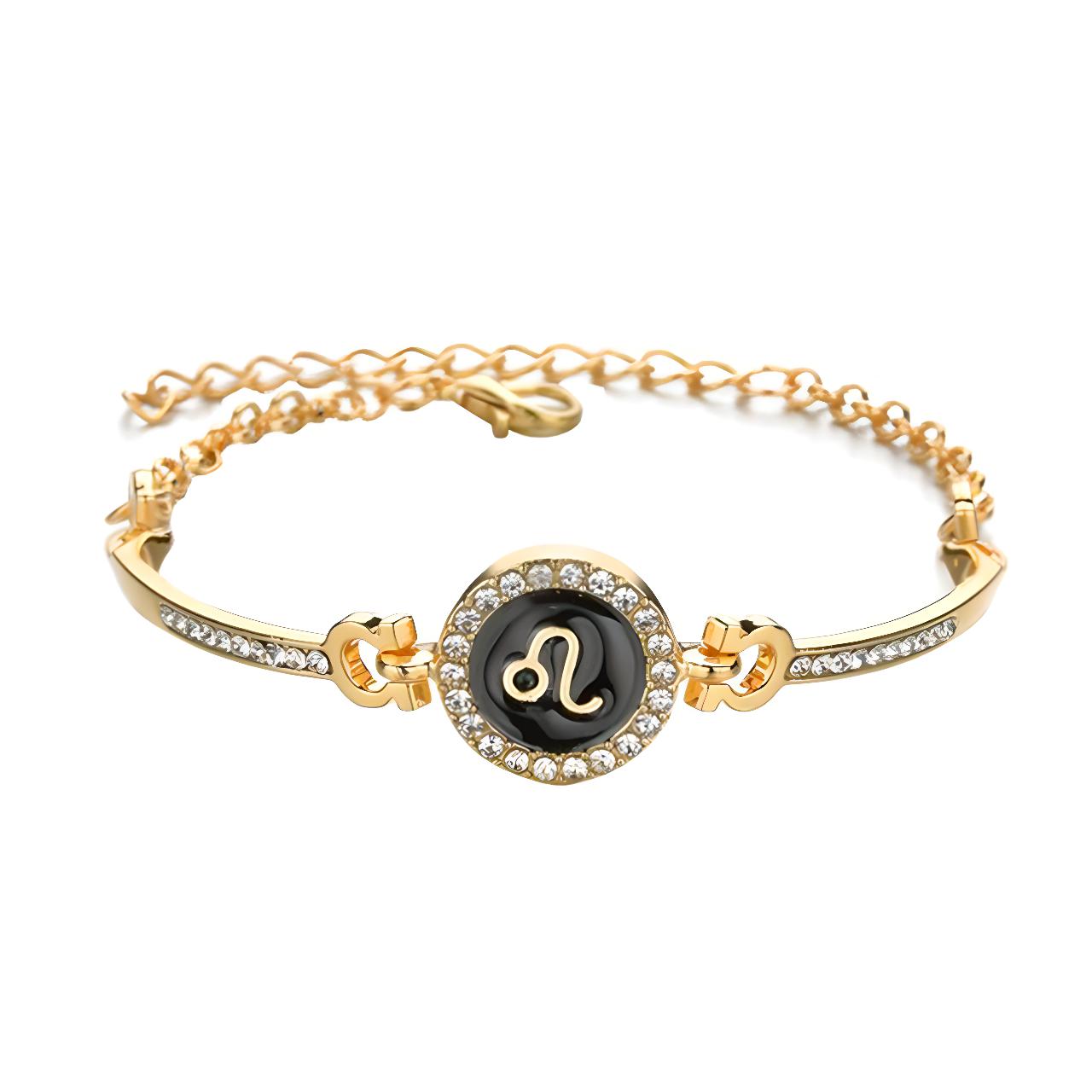 Goldenes Sternzeichen Armband für Damen
