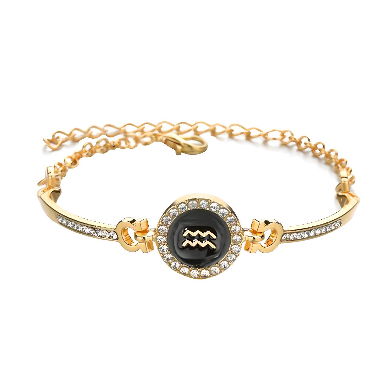 Goldenes Sternzeichen Armband für Damen