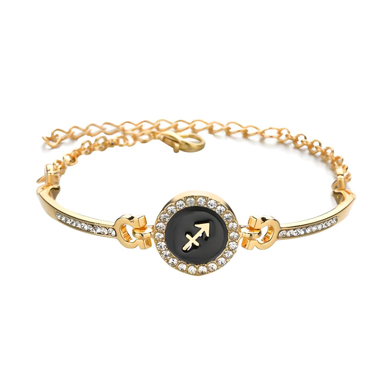 Goldenes Sternzeichen Armband für Damen