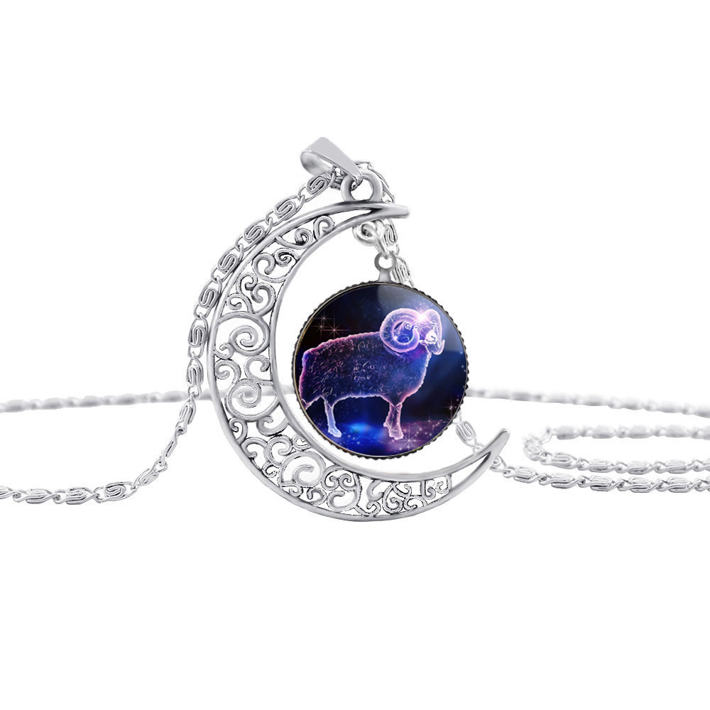 Moon Zodiac Necklace