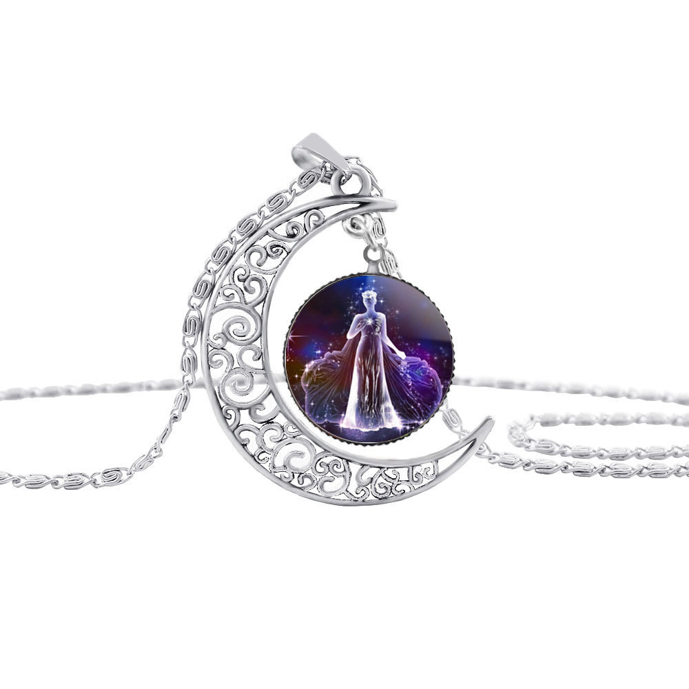 Moon Zodiac Necklace