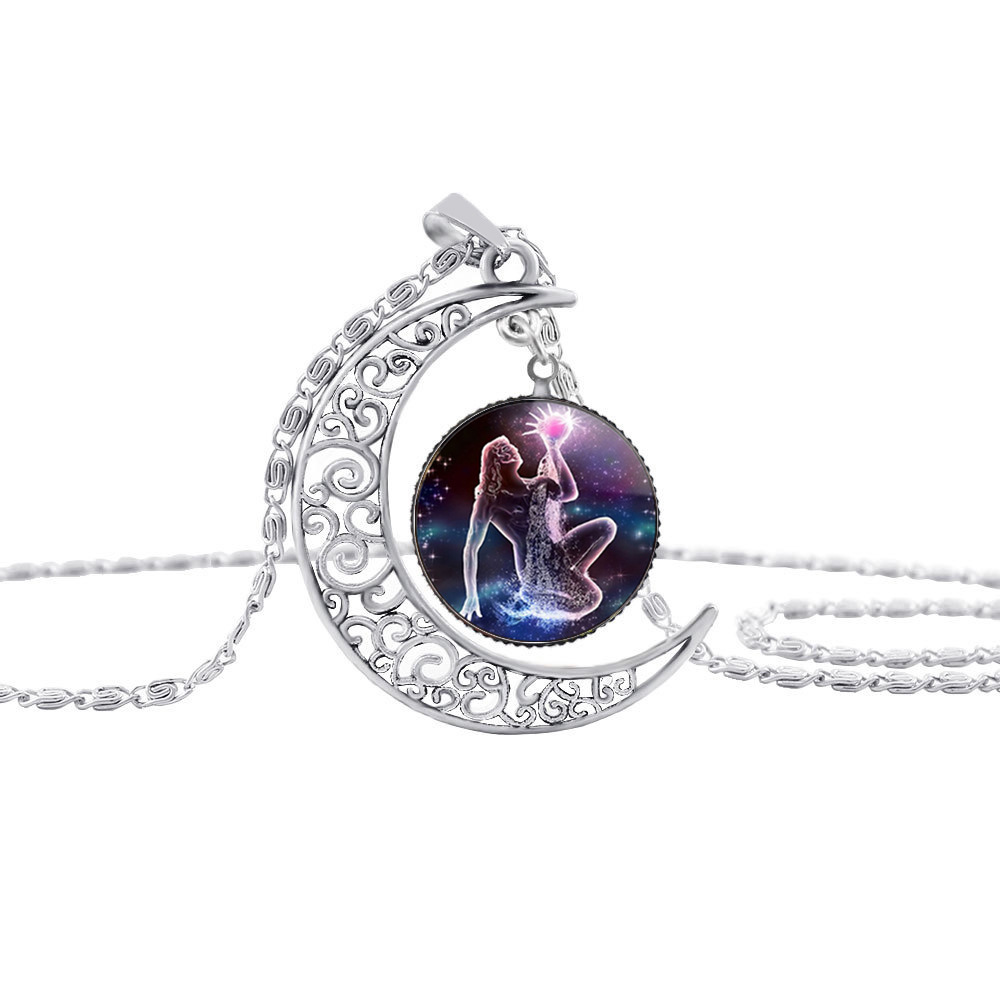 Moon Zodiac Necklace
