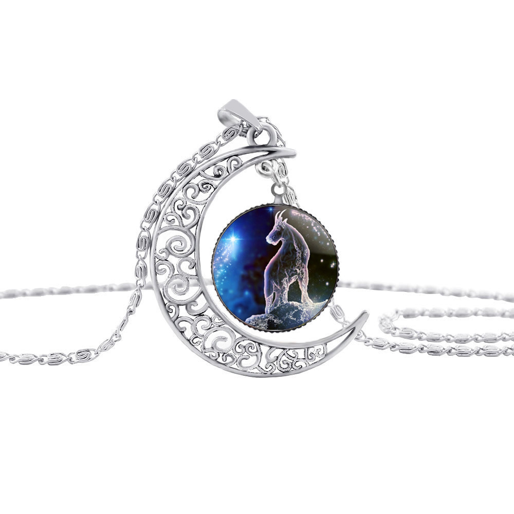 Moon Zodiac Necklace