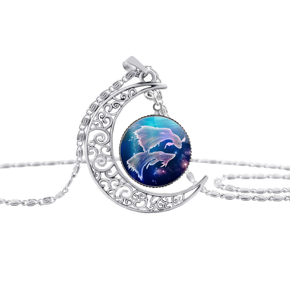 Moon Zodiac Necklace