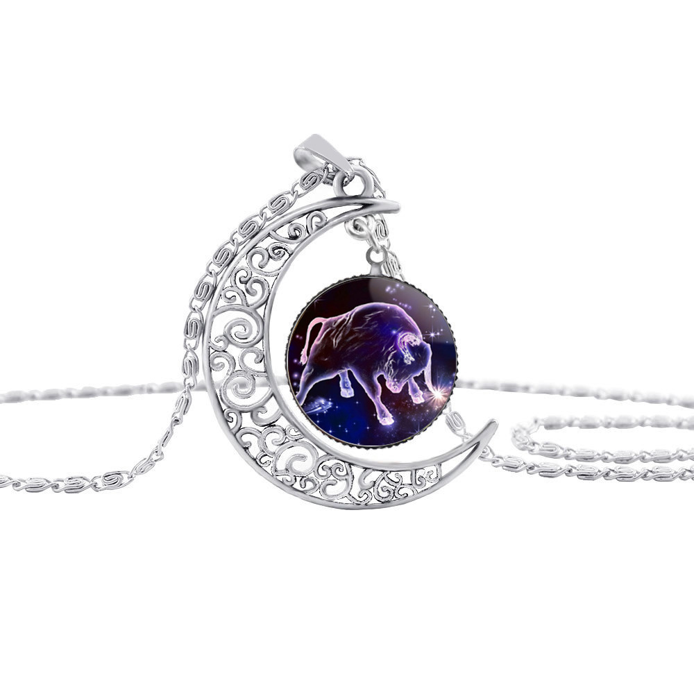 Moon Zodiac Necklace