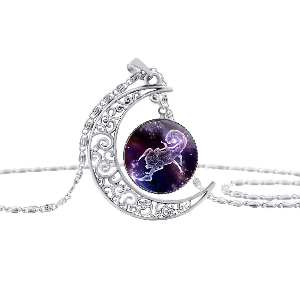 Moon Zodiac Necklace