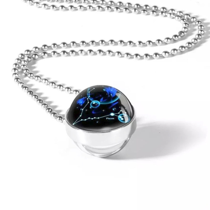 Collar Esfera Constelación Signo Zodiacal