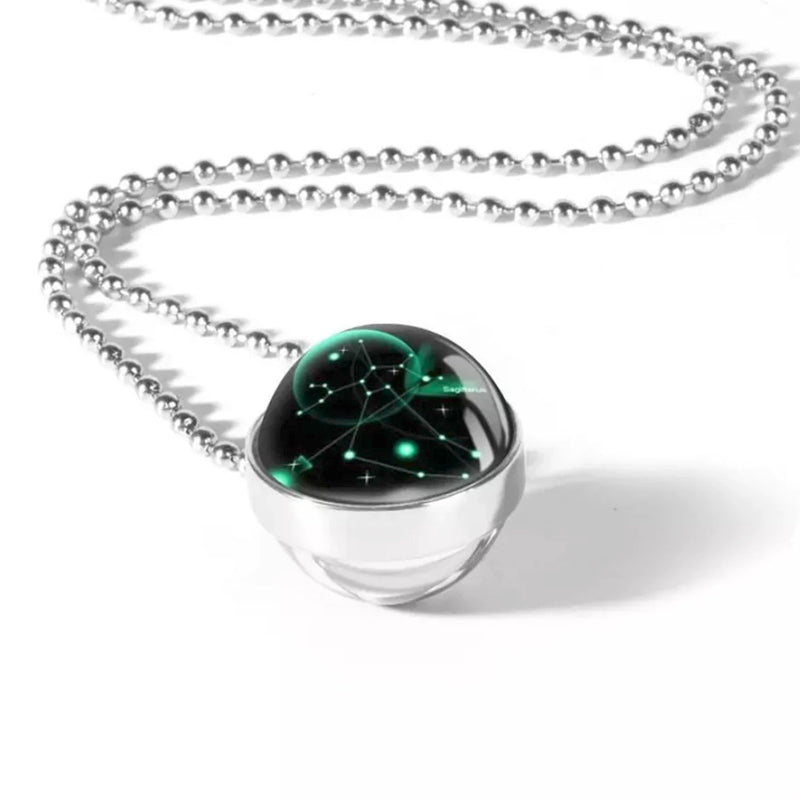 Collar Esfera Constelación Signo Zodiacal