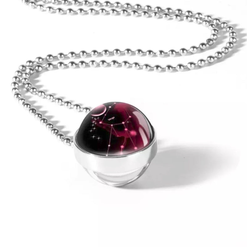 Collar Esfera Constelación Signo Zodiacal