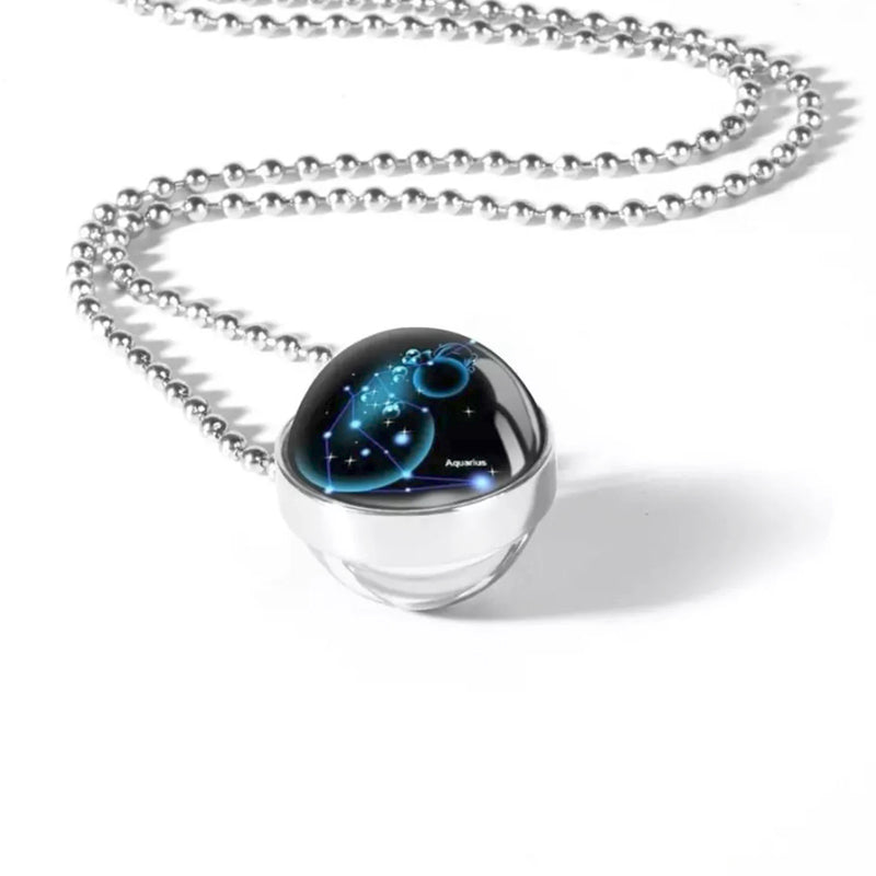 Collar Esfera Constelación Signo Zodiacal