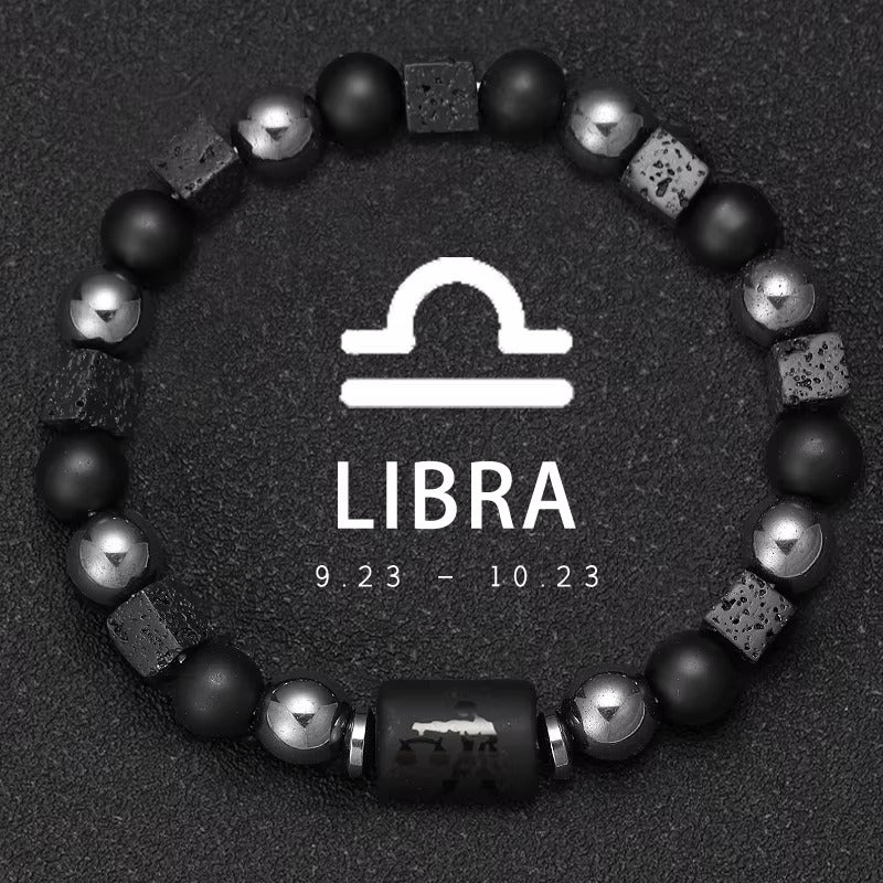 Pulsera Signo Zodiacal con Piedra Natural