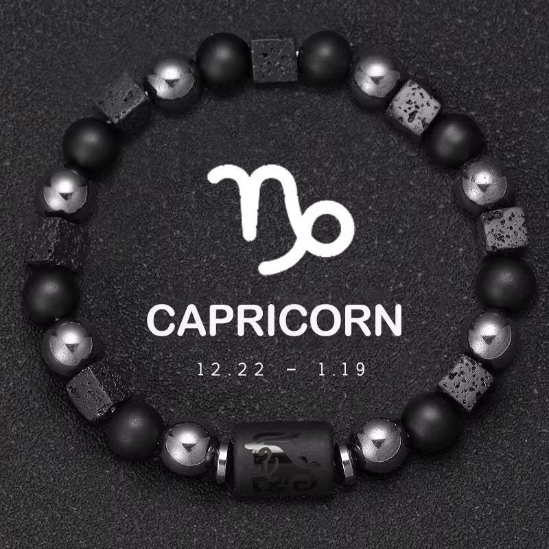 Pulsera Signo Zodiacal con Piedra Natural
