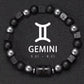 Pulsera Signo Zodiacal con Piedra Natural