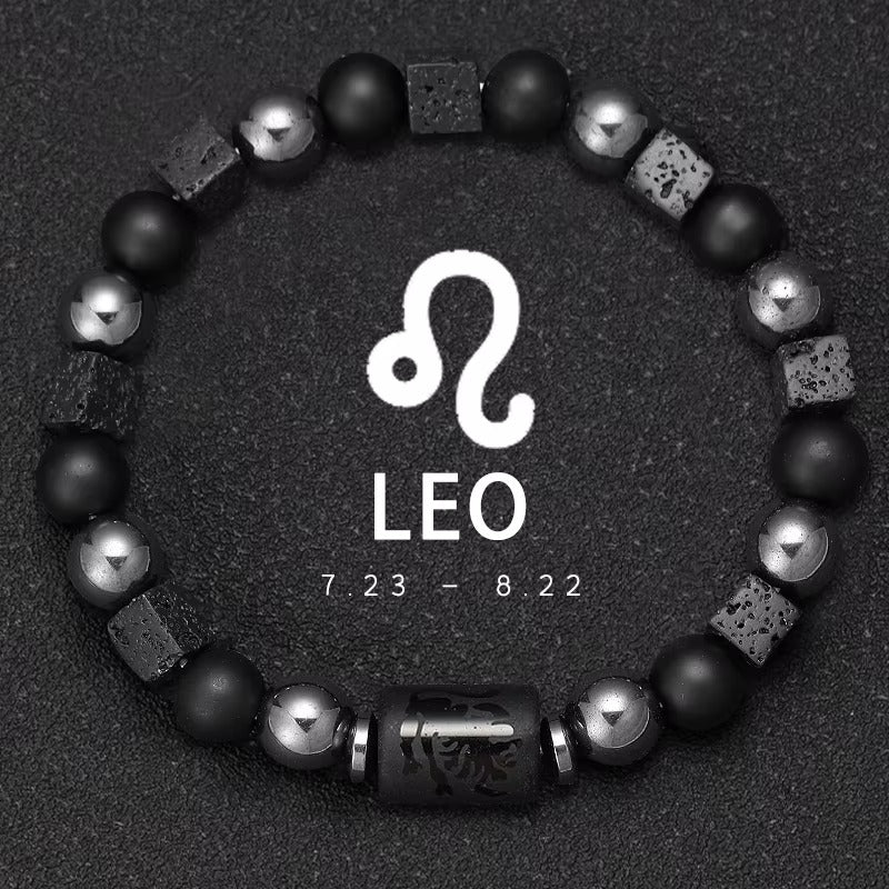 Pulsera Signo Zodiacal con Piedra Natural