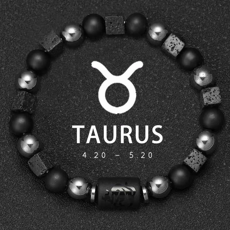 Pulsera Signo Zodiacal con Piedra Natural