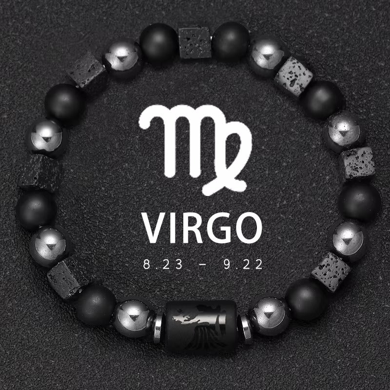 Pulsera Signo Zodiacal con Piedra Natural