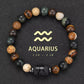Pulsera Signo Zodiacal con Piedra Natural