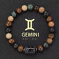 Pulsera Signo Zodiacal con Piedra Natural