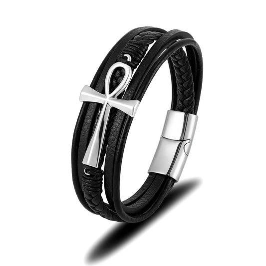 Ankh Cross Bracelet