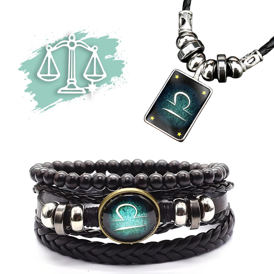 Zodiac Bracelet + Free Necklace
