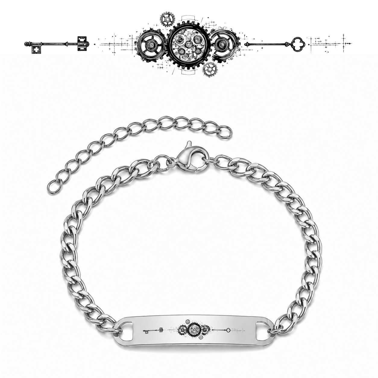 Pulsera Espiritual Steampunk