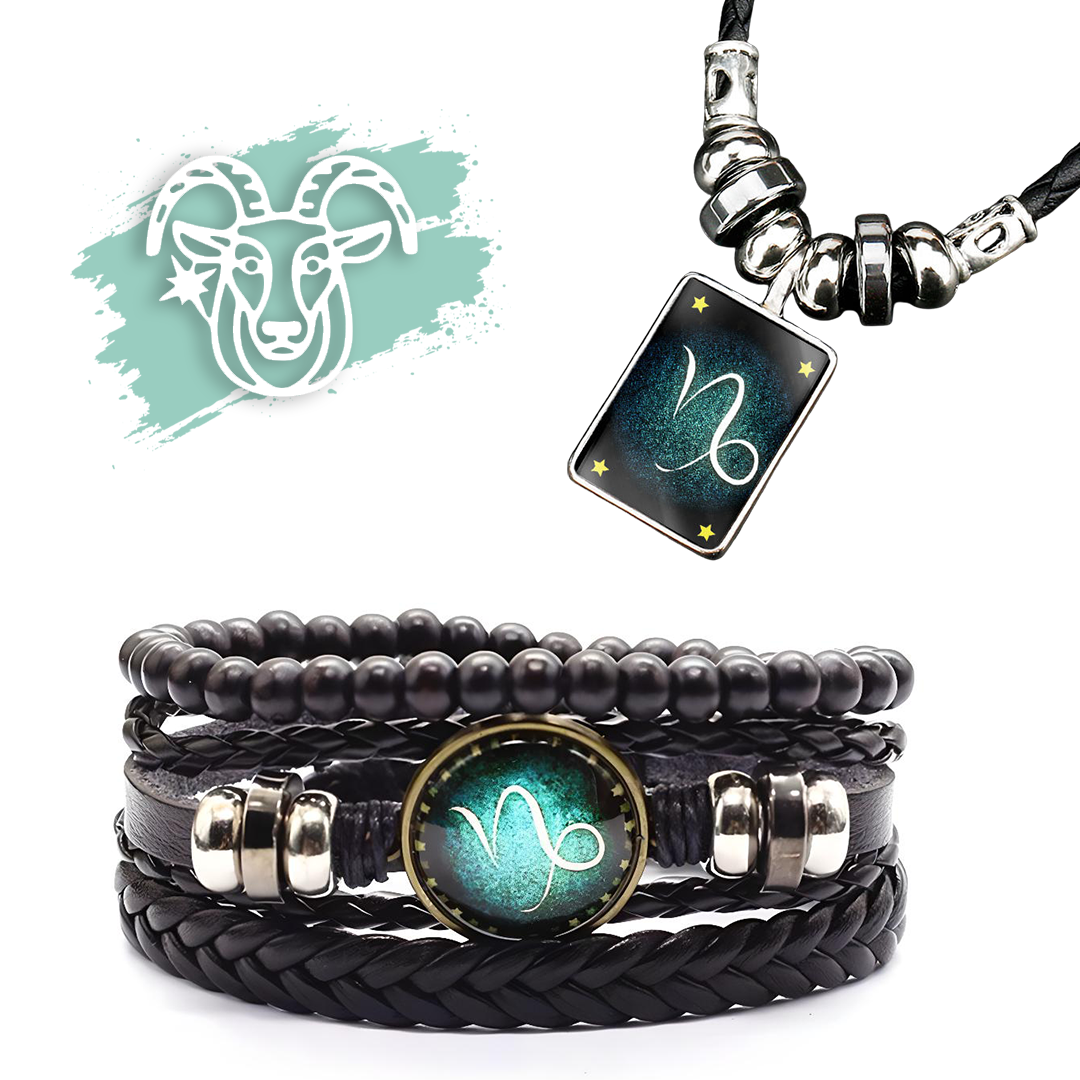Zodiac Bracelet + Free Necklace