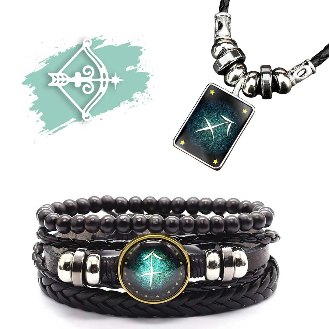 Zodiac Bracelet + Free Necklace