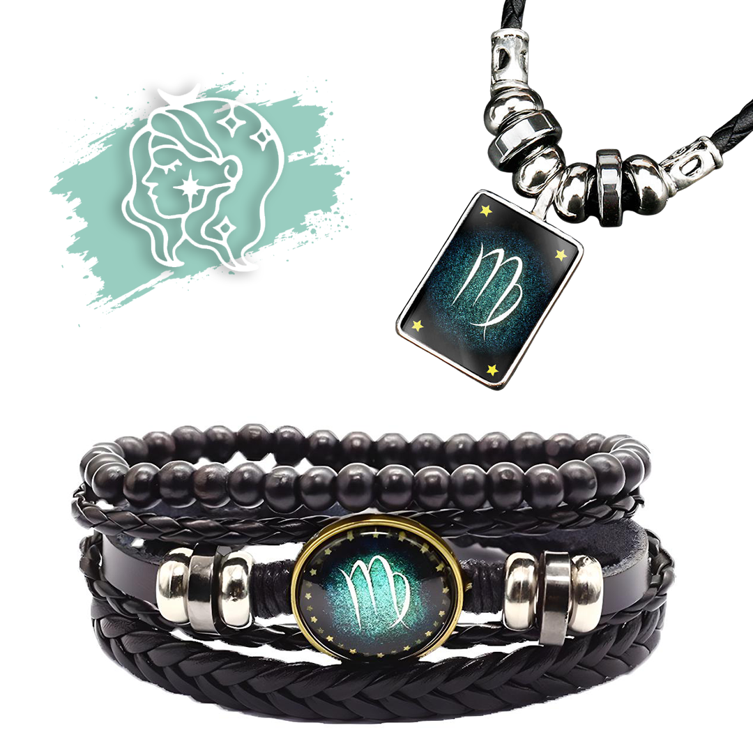 Zodiac Bracelet + Free Necklace