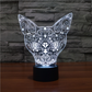 3D-Lampe Bastet