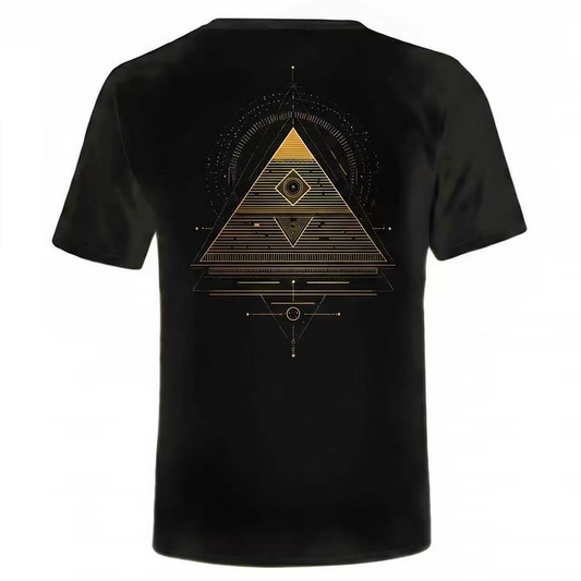 Pyramid T-shirt – Design au dos T-shirt