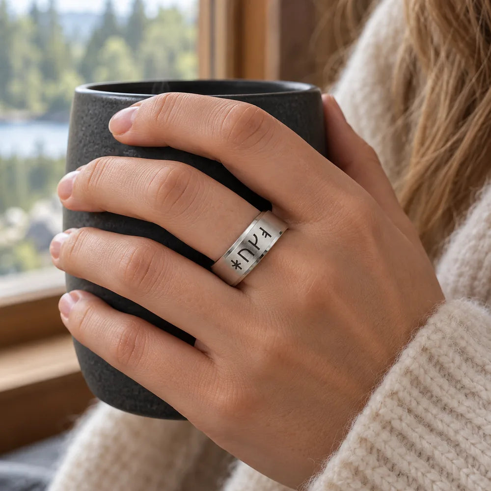 Personalisierter Wikingerrunen-Ring – 1