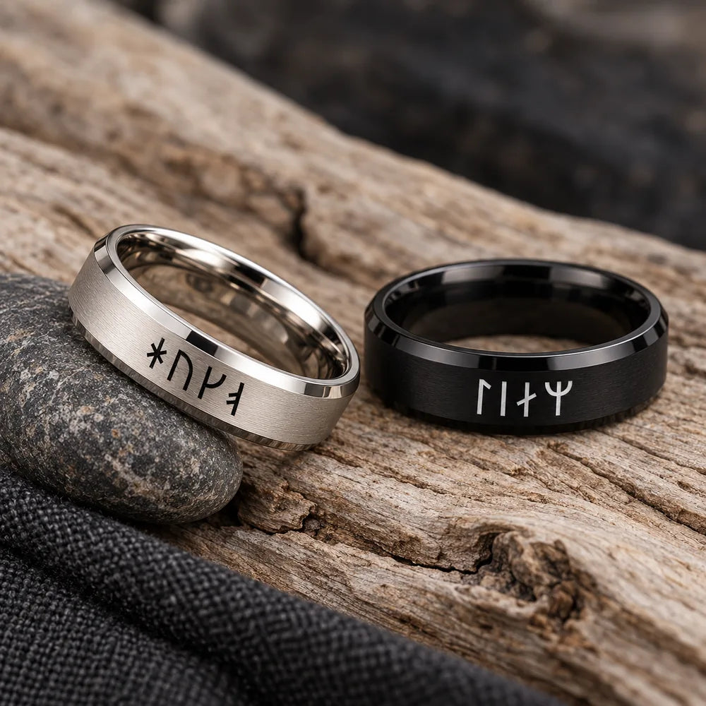 Personalisierter Wikingerrunen-Ring – 4