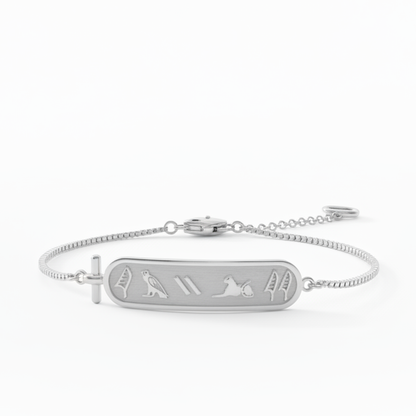 Personalisiertes Armband mit ägyptischen Hieroglyphen