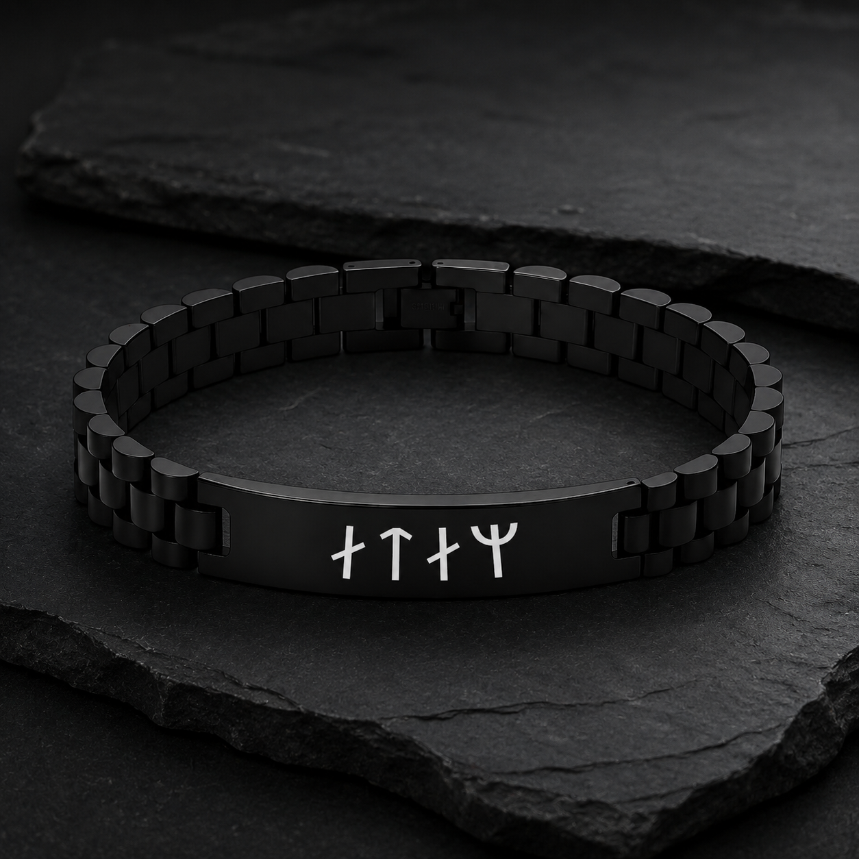 Personalisiertes Wikinger-Runen-Armband für Männer